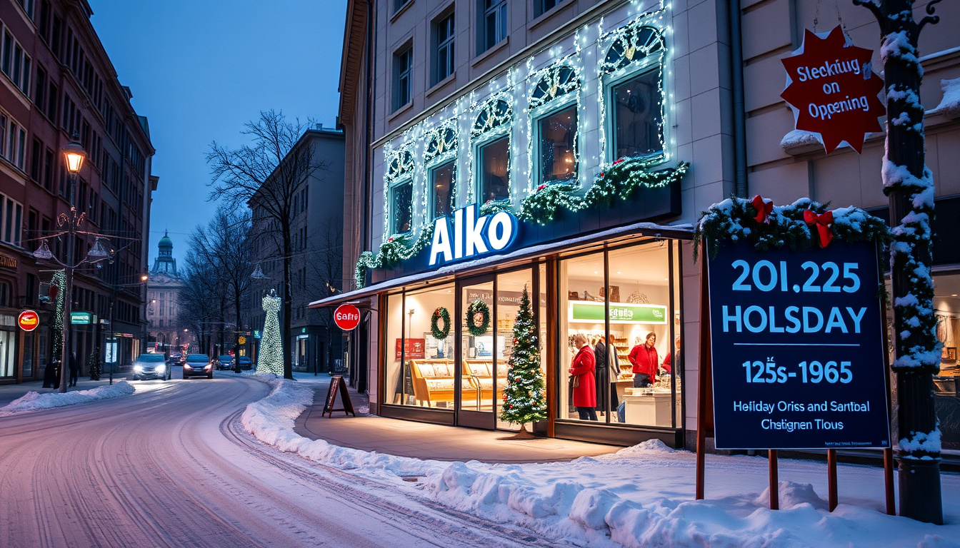 Alko aukioloajat joulu 2025: Tarkat ajat Helsingissä ja muualla
