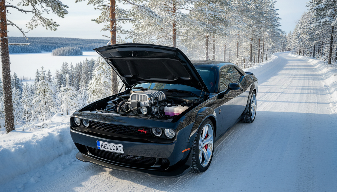 Dodge Challenger Hellcat – Teho, speksit ja hinta Suomessa