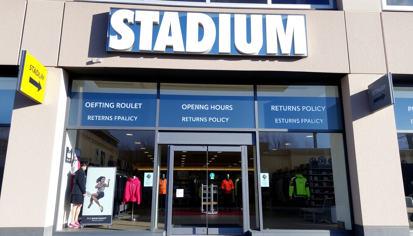 Stadium Outlet Kotka: sijainti, aukioloajat ja palautus