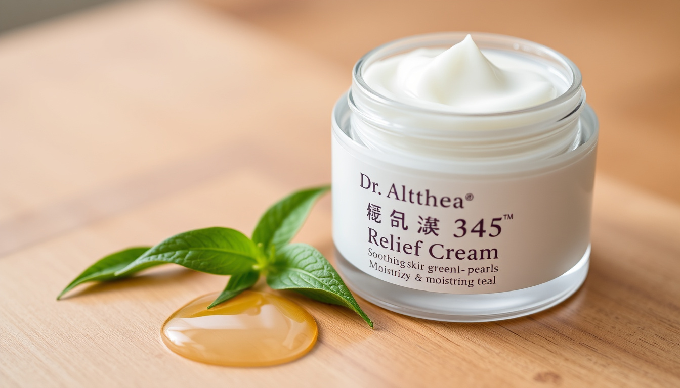Dr. Althea 345 Relief Cream – Kokemuksia, käyttö ja ainesosat
