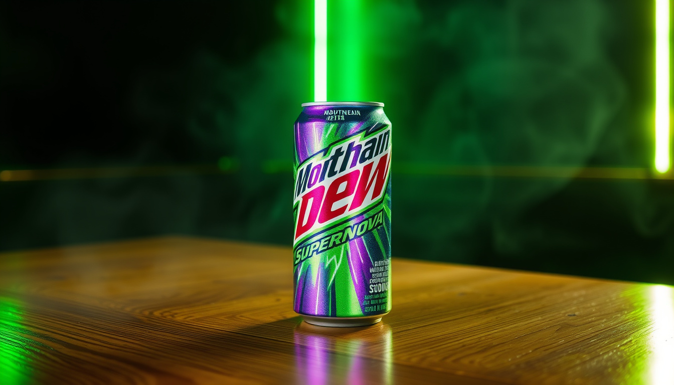 Mountain Dew Supernova – maku, saatavuus ja harvinaisuus