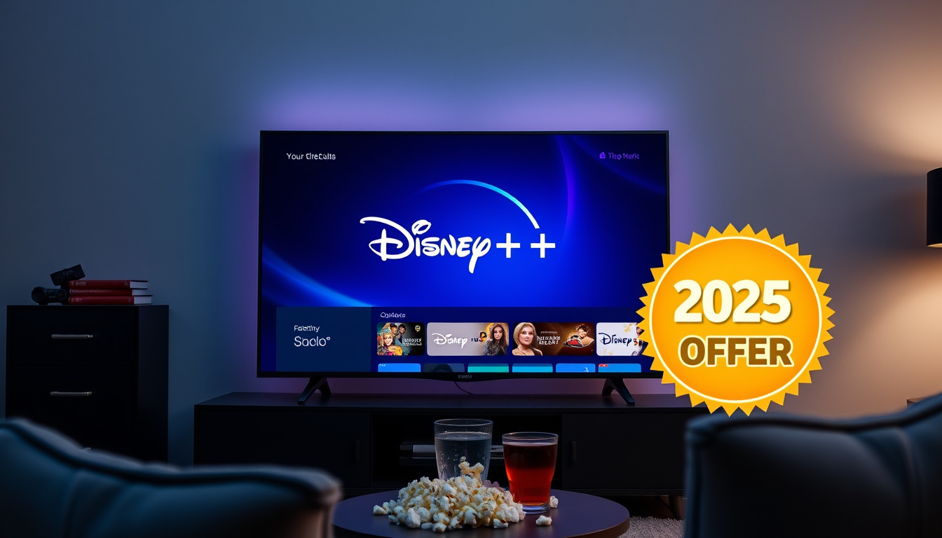 Disney+ tarjous 2025: Hinnat, ilmainen kokeilu ja tilauspaketit
