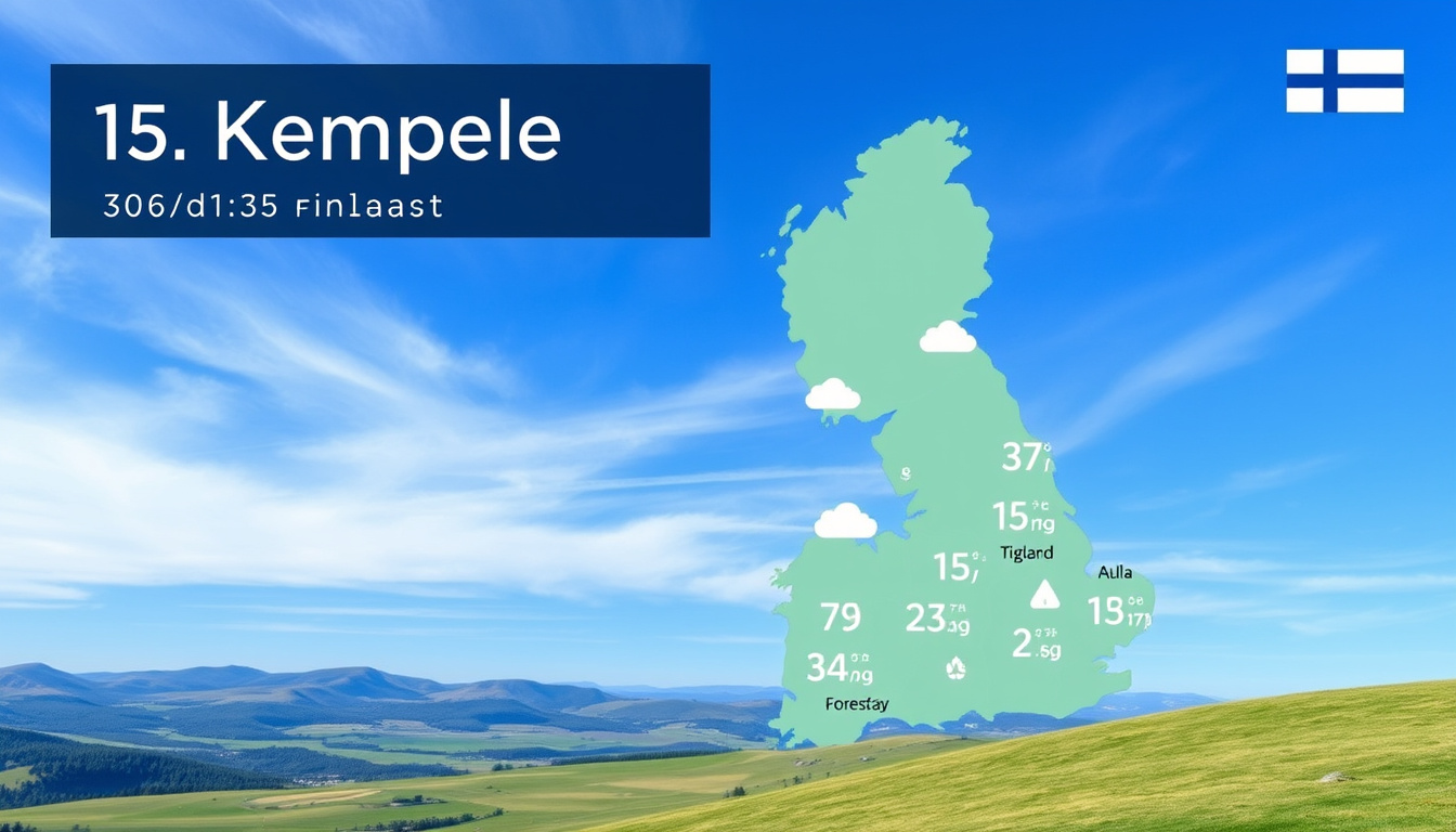 Foreca Kempele tuntiennuste – 15 vrk sääennuste ja vertailu