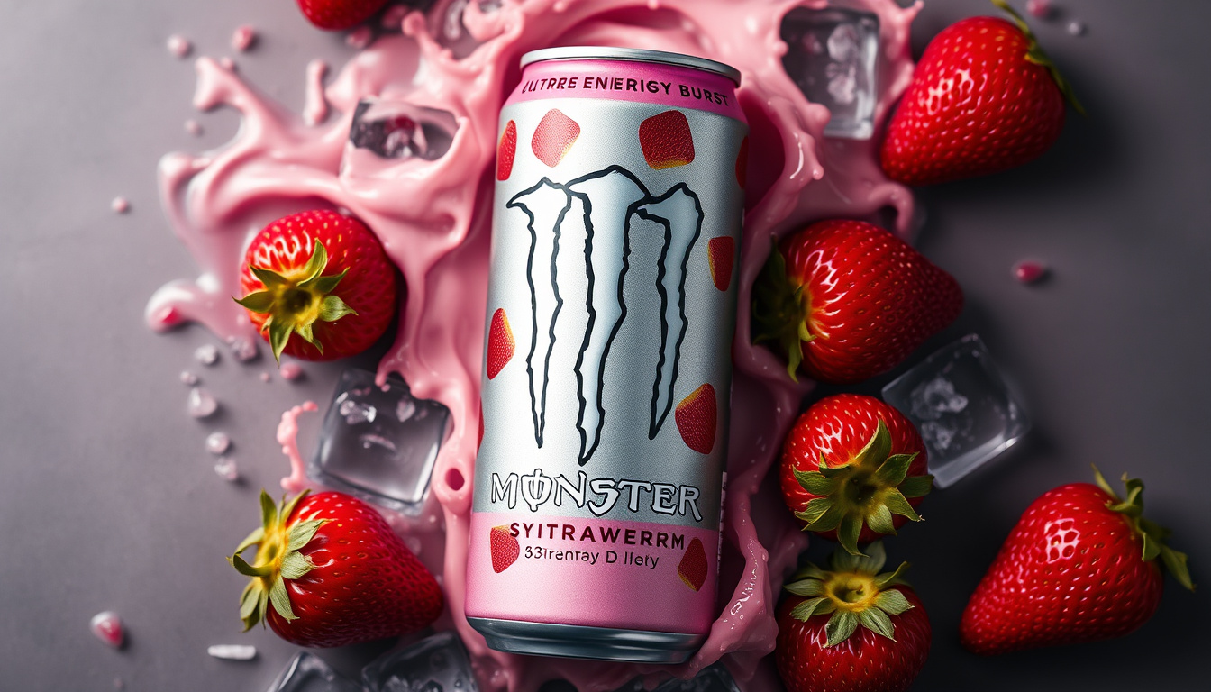 Monster Ultra Strawberry Dreams – maku, kalorit ja arvostelu