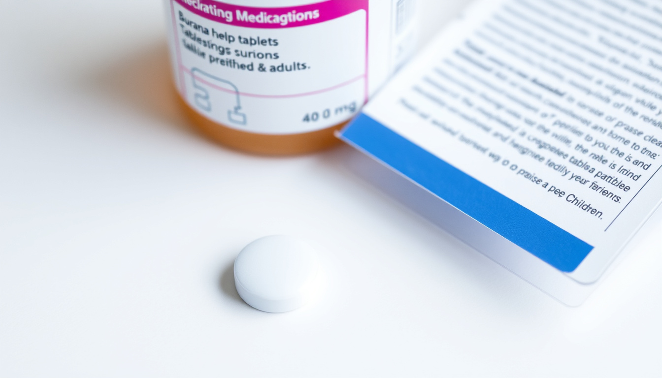 Burana 40 mg annostus – tarkka ohje lapsille ja aikuisille