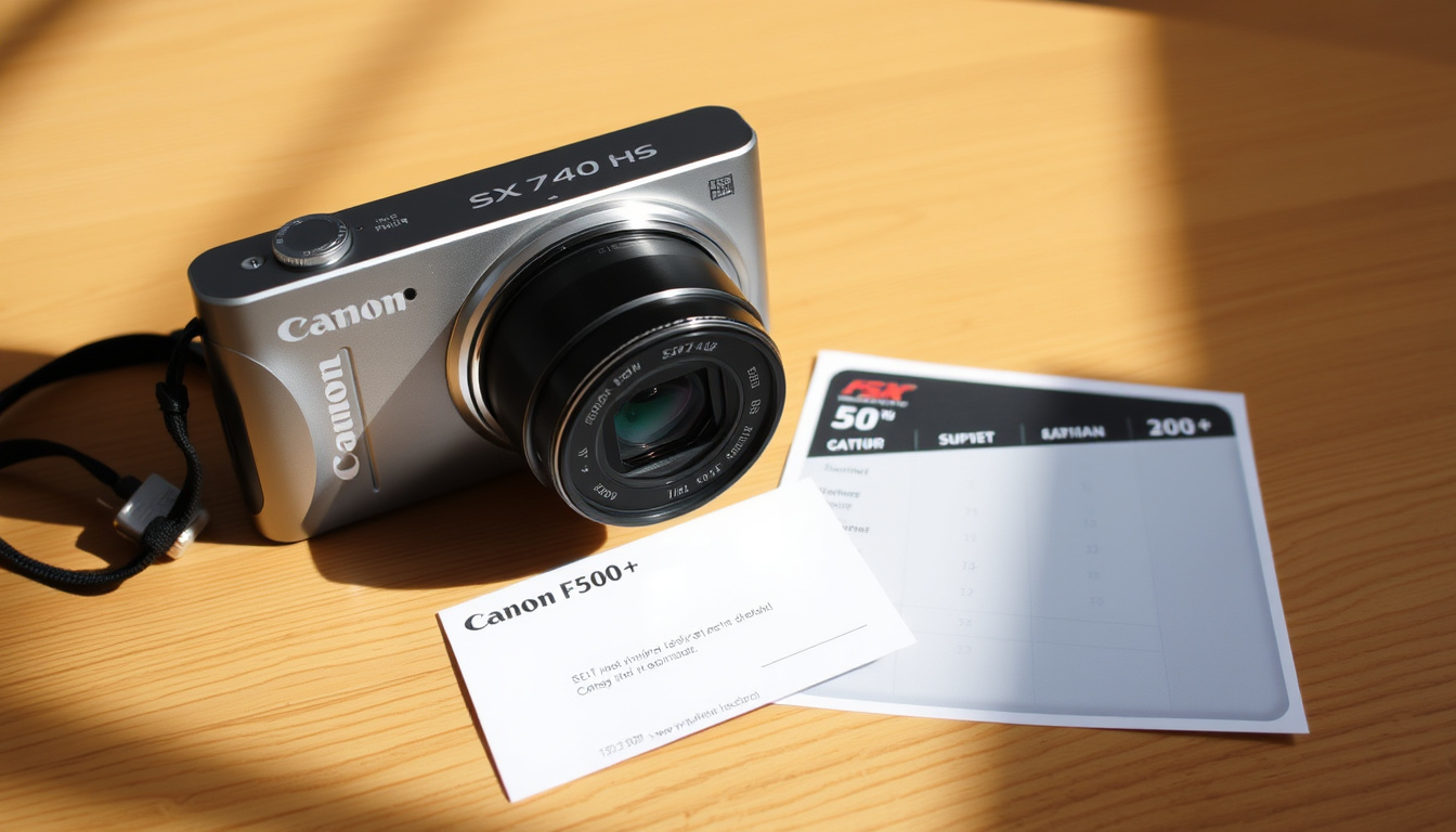 Canon SX740 HS arvostelu 2025:Kannattaako ostaa? Hinta & vertailu