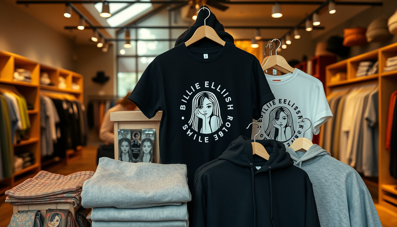 Billie Eilish merch: mistä ostaa aidot ja eettiset vaatteet