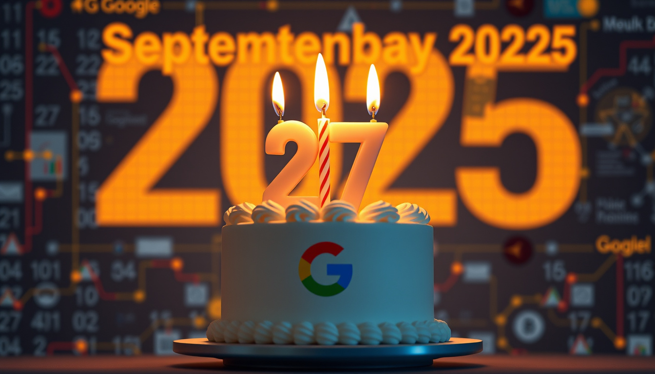 Googlen 27. syntymäpäivä 2025 – miksi 27. syyskuuta