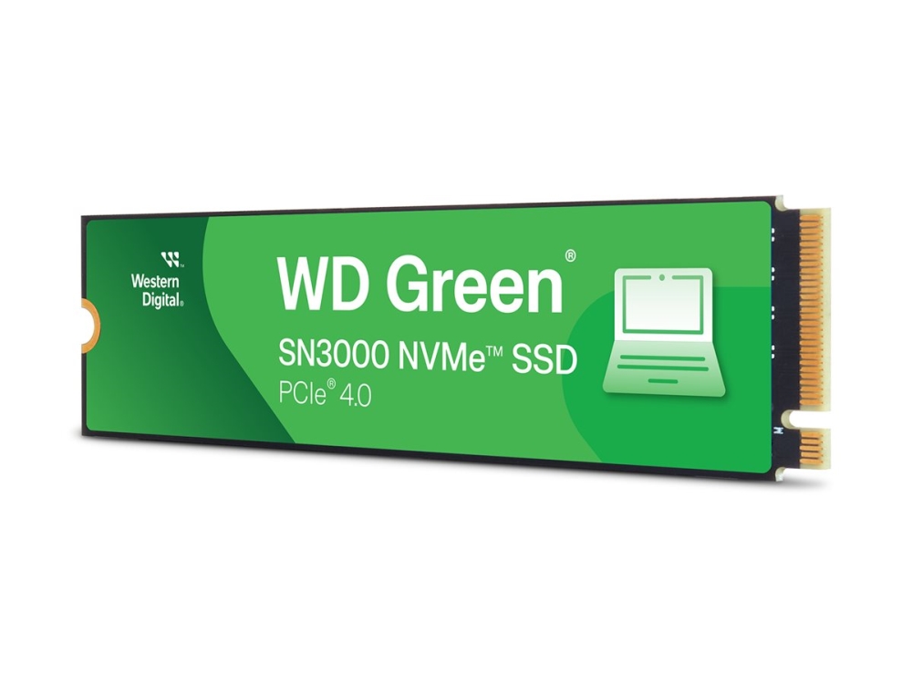 WD Green SN3000 NVMe SSD-levy 1TB M.2 2280