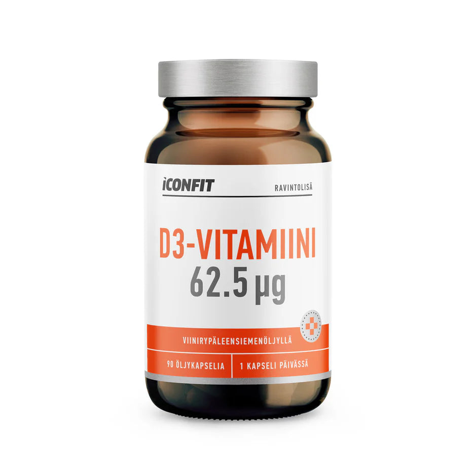 ICONFIT D3-Vitamiini 62,5 μg, 90 kaps