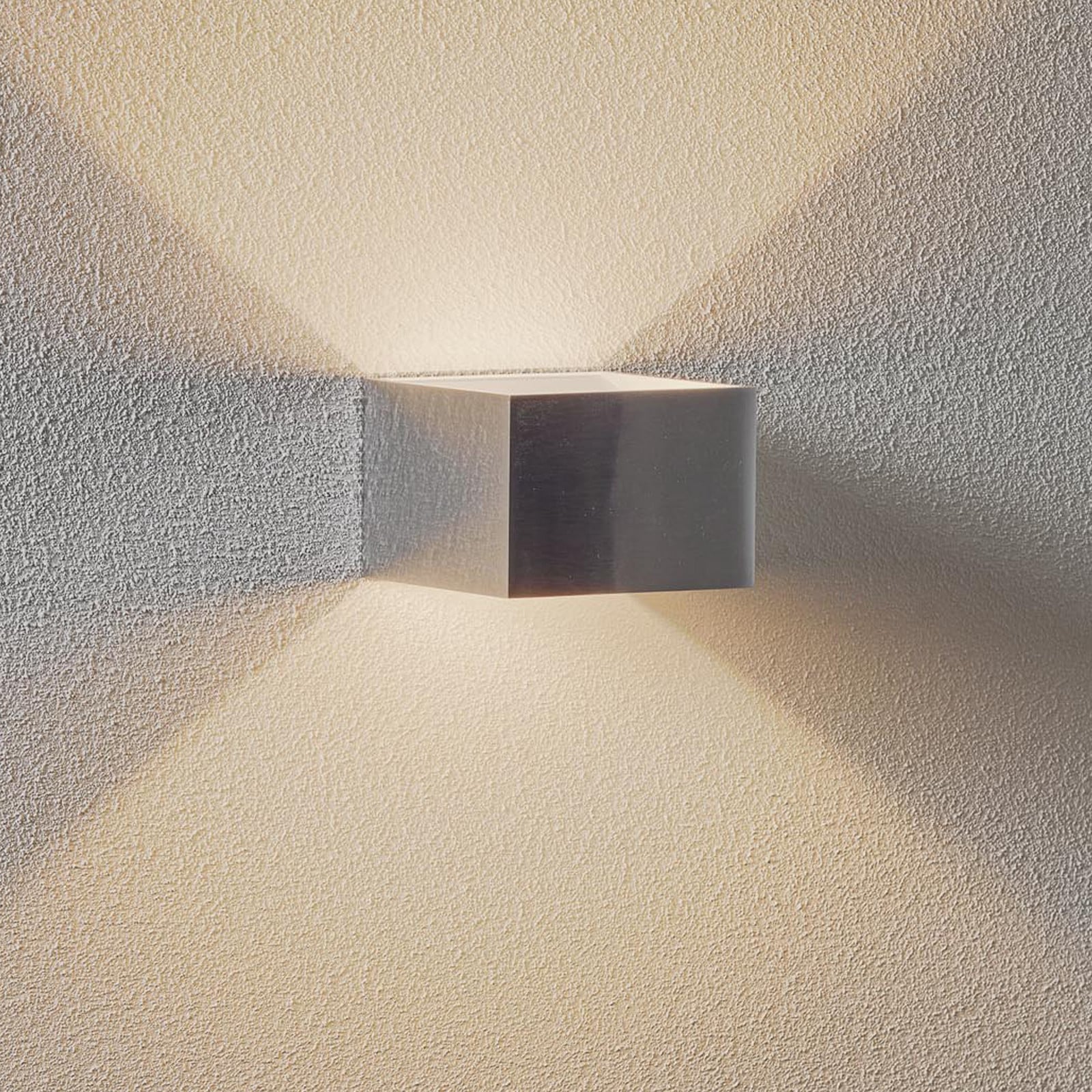 Logs In Seinävalaisin LED Dim-To-Warm Alminium/White - SLV