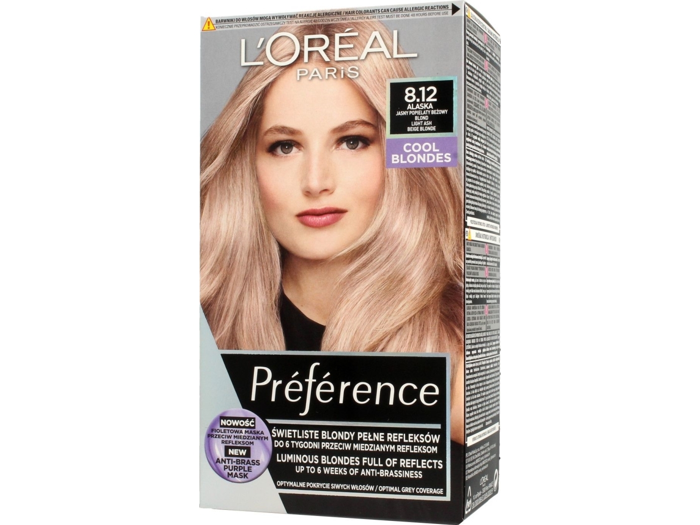 L'Oreal Paris Preference 8.12 Alaska