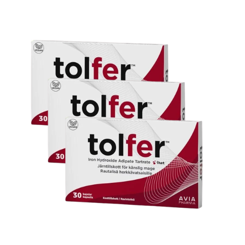 Tolfer rautavalmiste (IHAT) 30 mg 3 x 30 kaps